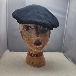 Polo Ralph Lauren Gray Wool Small Medium Paperboy Newsboy Gatsby Cab Scally Cap